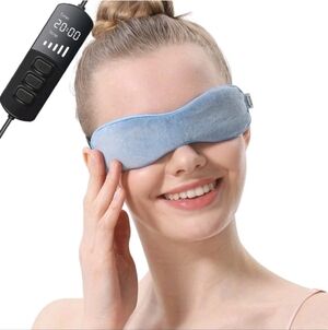 Aroma Season Heated Infrared Flaxseed Filled Eye Mask